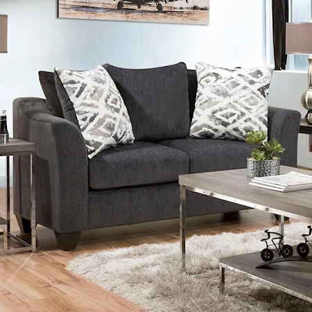 Contemporary Loveseat